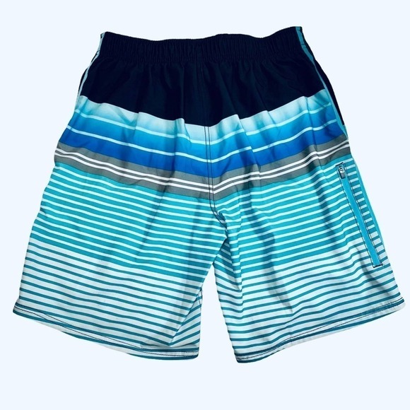 GEORGE Striped Swim Trunks - Picture 4 of 8
